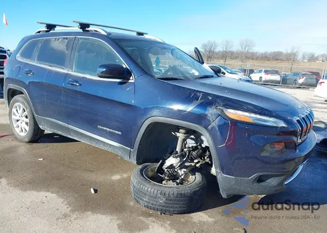 2014 Jeep Cherokee Limited из США, поврежденный, VIN 1C4PJMDS9EW281783